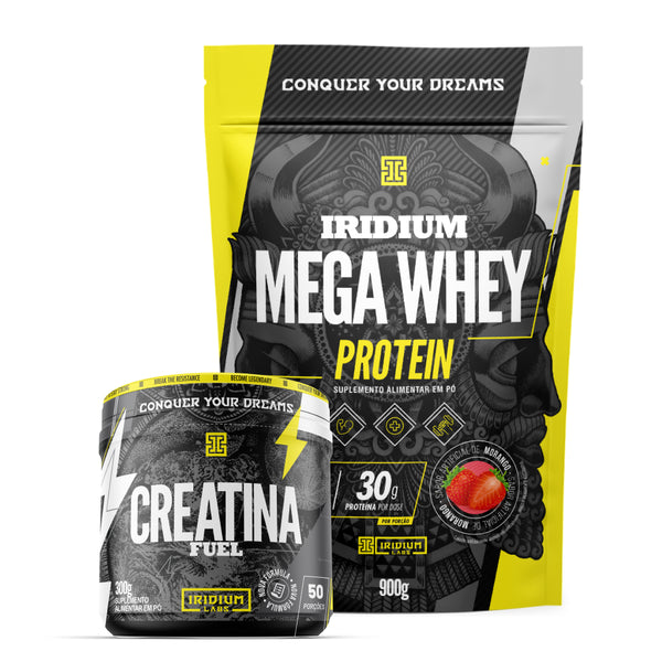 Combo Mega Whey Protein + Creatina fuel