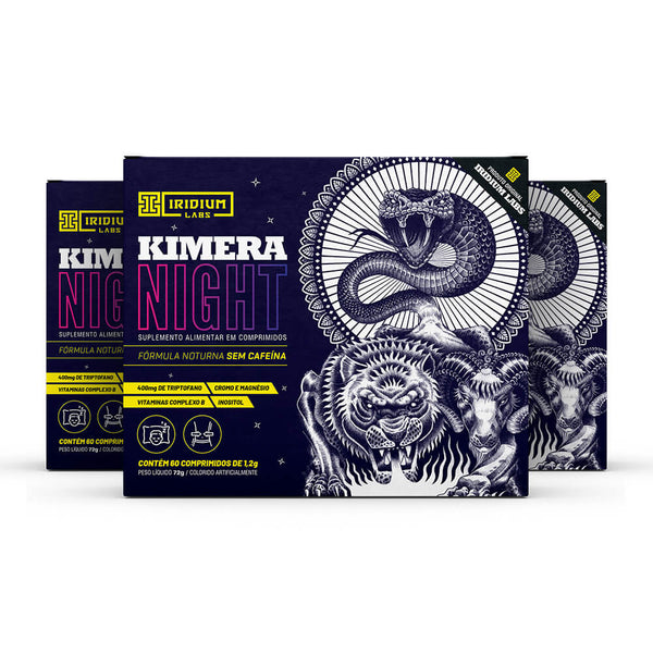 Kit 3x Kimera Night - 3 caixas c/ 60 comps cada