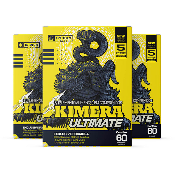 Kit 3x Kimera Ultimate - 3 caixas c/ 60 comps cada