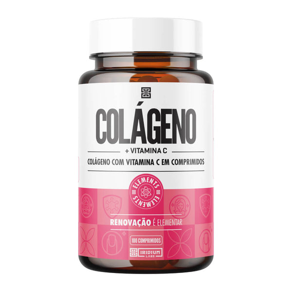 Colágeno Hidrolisado com Vitamina C 100 comps