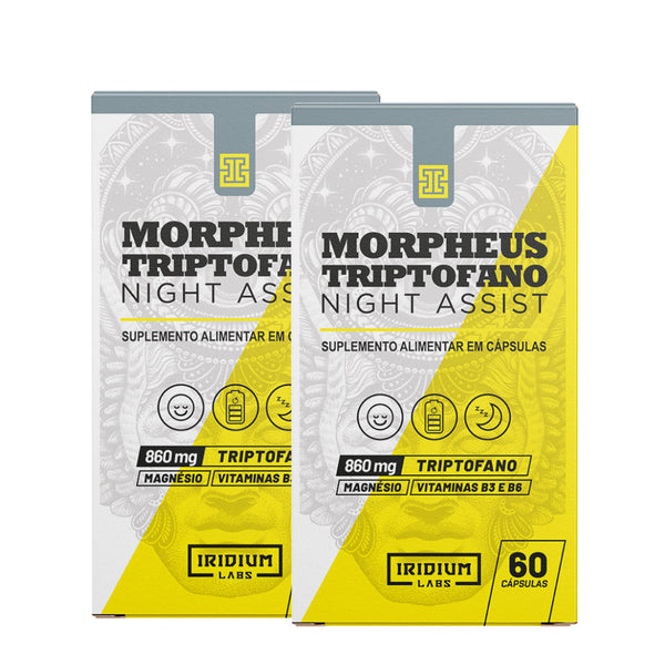 Kit 2x Morpheus L-Triptofano - 2 caixas c/ 60 cáps cada