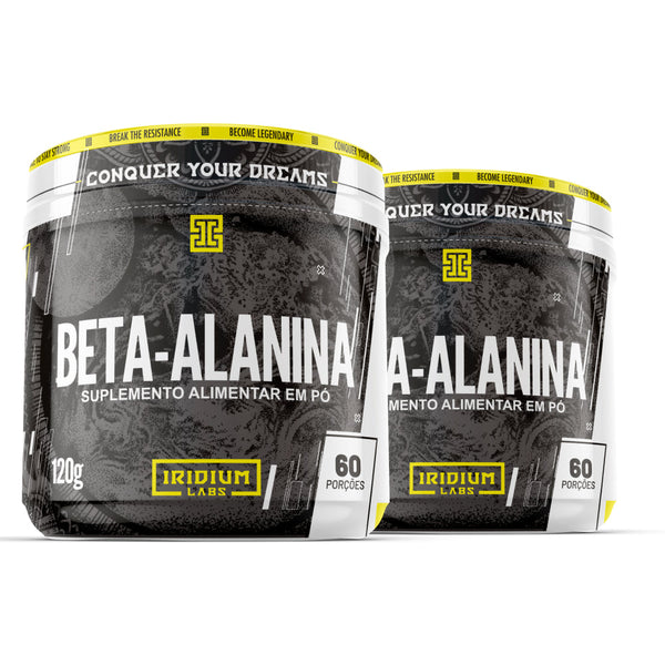 Kit 2x Beta Alanina - 120g Iridium Labs