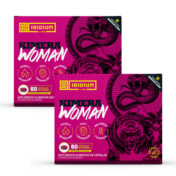 Kit 2x Kimera Woman - 2 caixas c/ 60 cáps cada