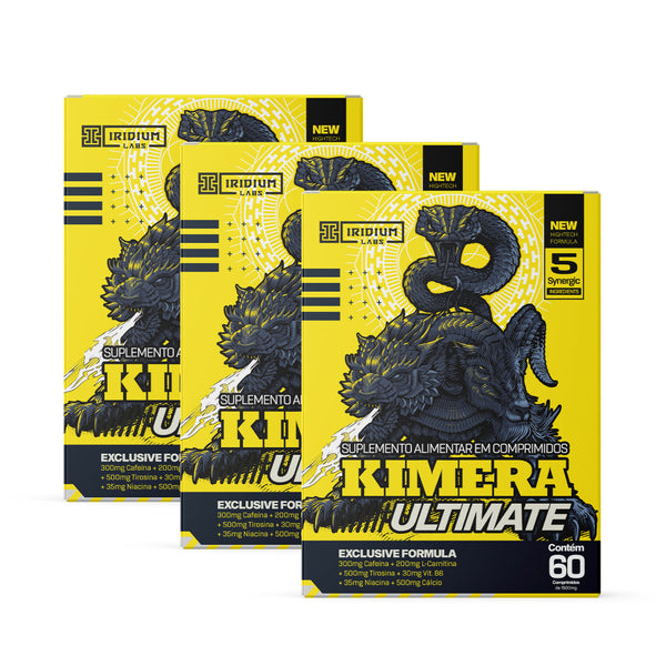 Kit 3x Kimera Ultimate - 3 caixas c/ 60 comps cada