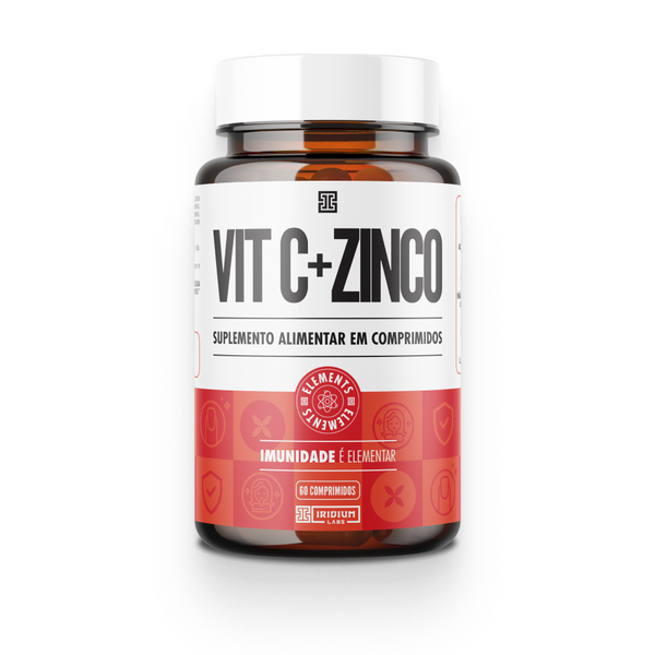 Vitamina C 1000mg + Zinco - 60 Comps