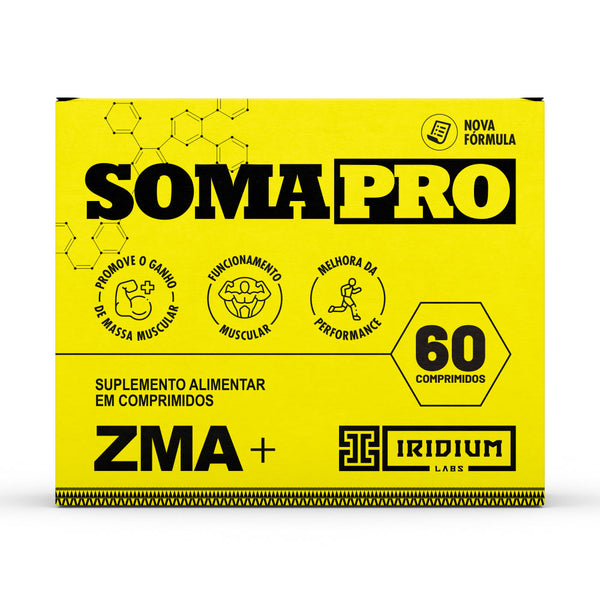 Soma Pro ZMA Pré Hormonal - 60 comps – Iridium Labs