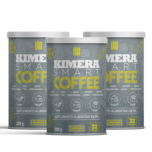 Kit 3x Kimera Smart Coffee - 3 unidades com 220g cada