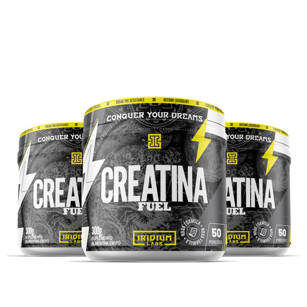 Kit 3x Creatina Fuel 300g