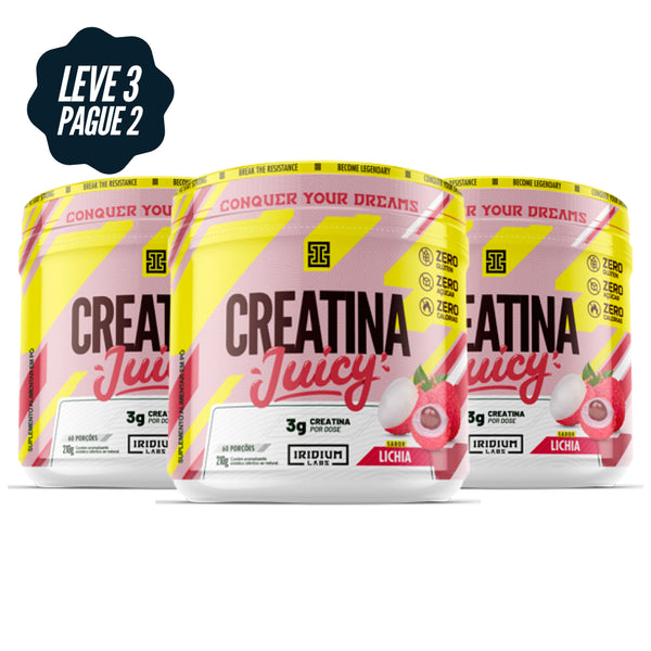 Kit 3x Creatina Juicy - 210g
