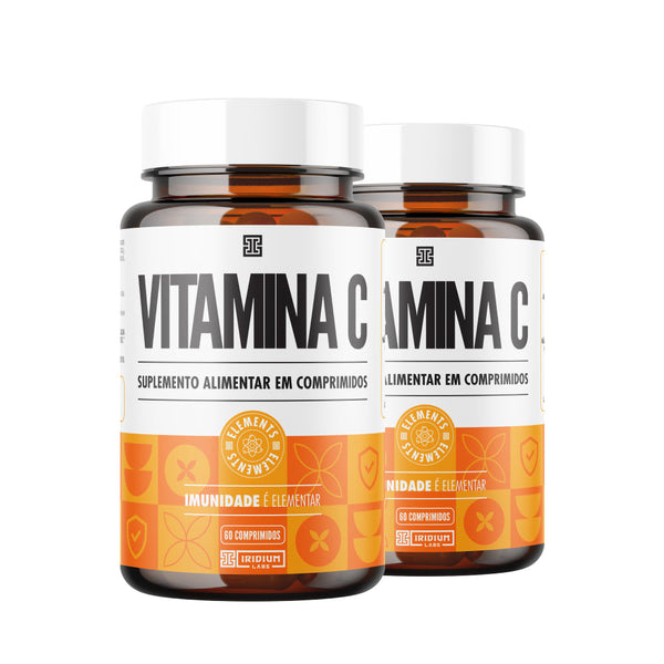 Kt 2x Vitamina C 1.000mg 60 tabletes - Iridium Elements