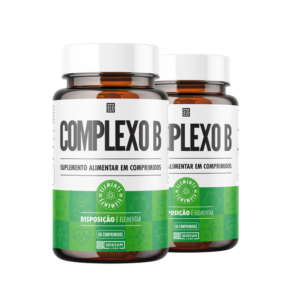 Kit 2x Complexo B - 60 Comps - Iridium Elements