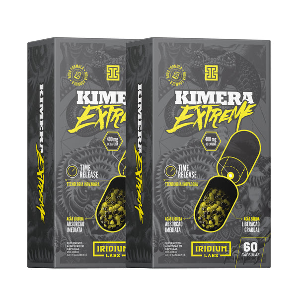 Kit 2x Kimera Extreme - 2 caixas c/ 60 cáps cada