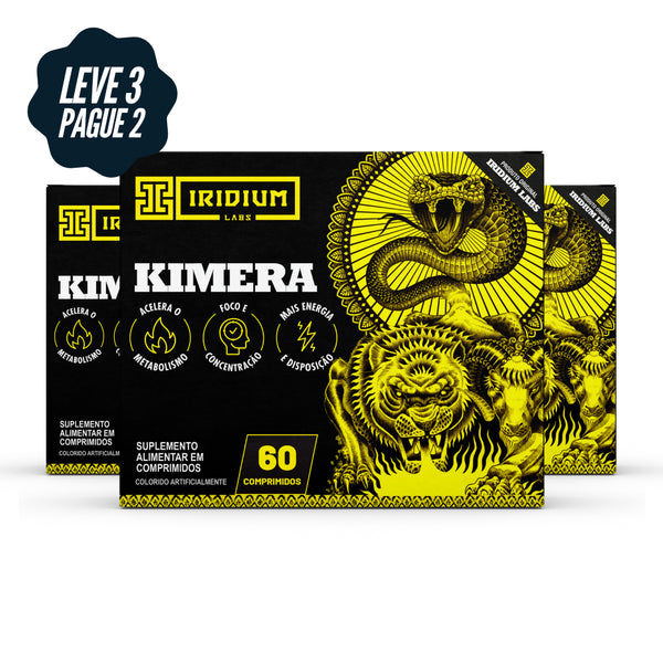 Kit 3x Kimera Thermo - 3 caixas c/ 60 comps cada – Iridium Labs