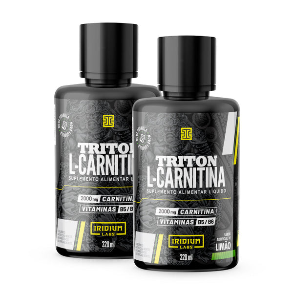 Kit 2x Triton L-Carnitina 320ml - Iridium Labs
