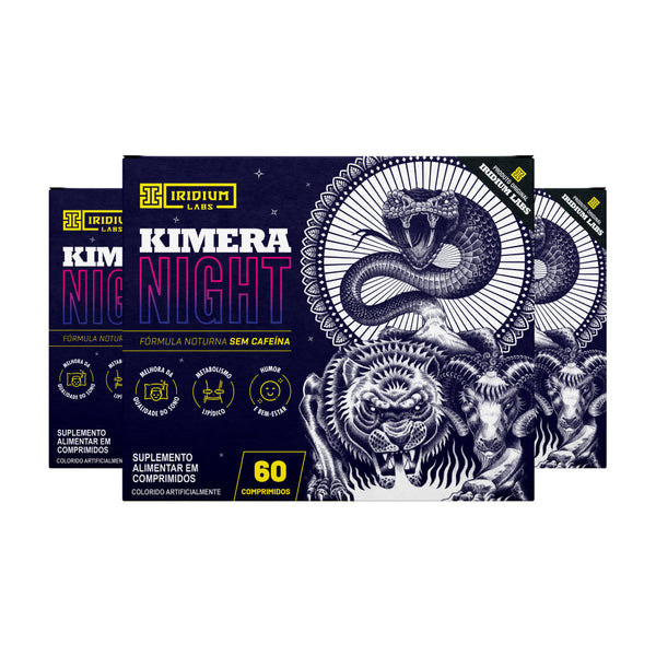Kit 3x Kimera Night - 3 caixas c/ 60 comps cada