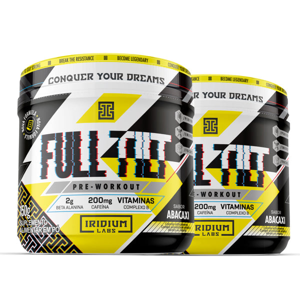 Kit 2x Full Tilt Pré-treino 150g - Iridium Labs