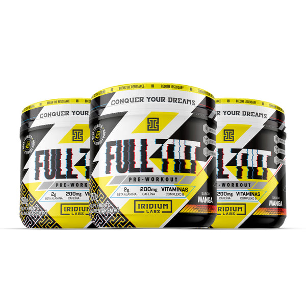 Kit 3x Full Tilt Pré-treino - 3 unidades c/ 150g cada