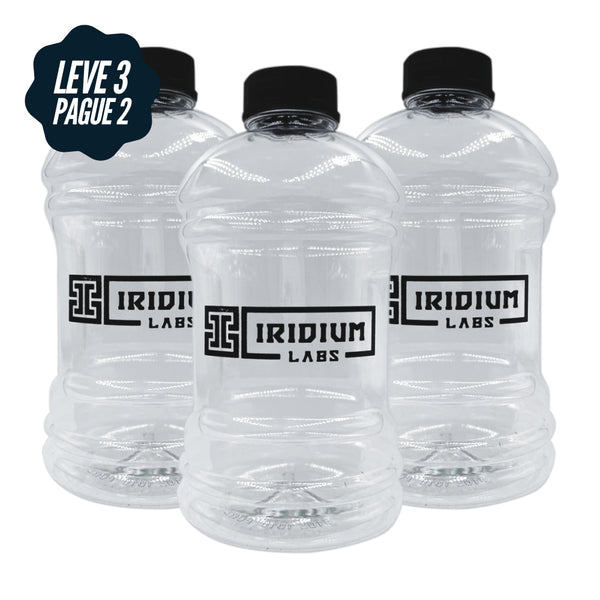 Kit 3x Garrafa Galão Cristal 950ml - Iridium Labs