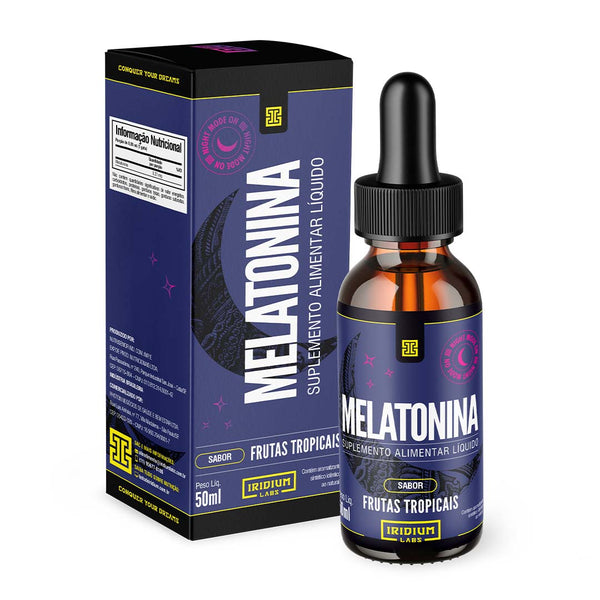 Melatonina 1000 gotas - 0,21 mg por gota - Iridium Labs