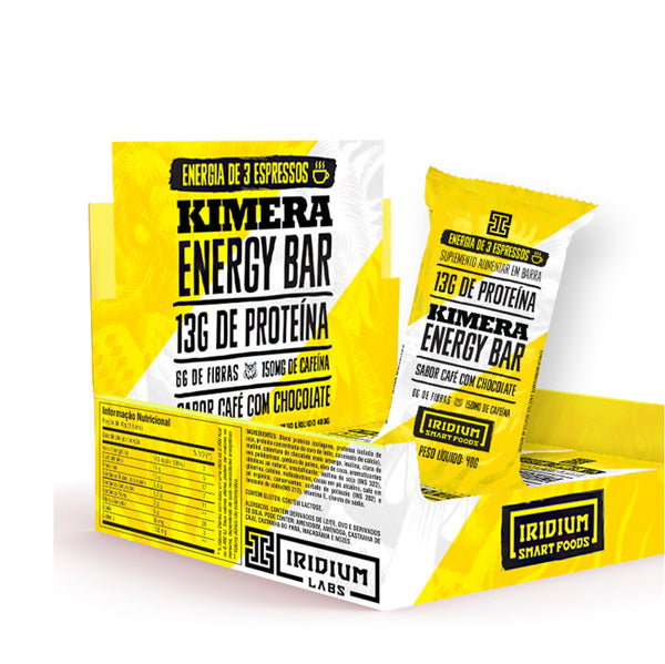 Kimera Energy Bar - Caixa com 12 unidades