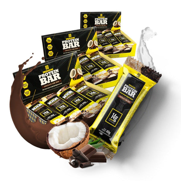 Kit 3x Whey Protein Bar - 3 caixas c/ 12 unidades cada